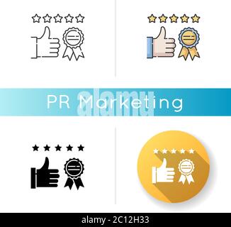 Brand image icon Stock Vector