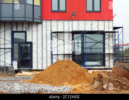 A close up of pile of sands for concrete cement mix or mortar. For  construction background or wallpaper. No people 21223152 Stock Photo at  Vecteezy