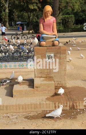 Plaza de America Seville Spain Stock Photo