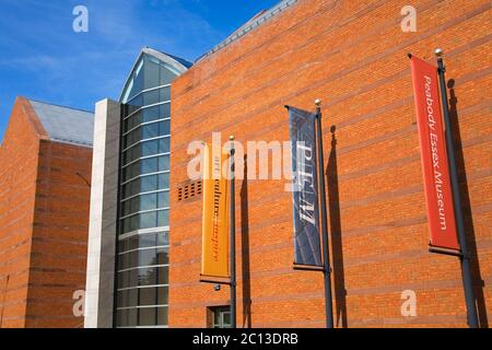 Peabody Essex Museum Salem Greater Boston Area Massachusetts USA Stock