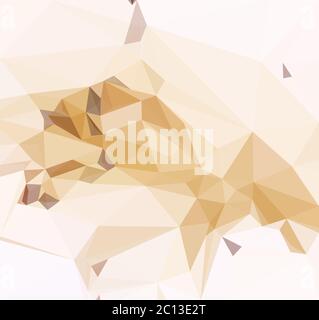 Abstract Low Poly Background Stock Photo