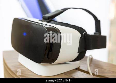 VR headsets, virtual reality sets, VR glasses Stock Photo