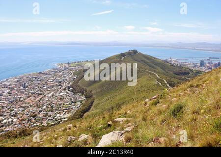 Beautiful South African Coastline near Cape Town Stock Photo