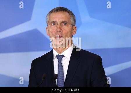 NATO General Secretary Jens Stoltenberg (left) Starts Two-day Visit In ...