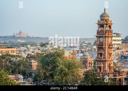 Jodhpur clock tower Stock Photo