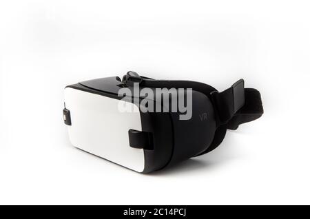 Virtual reality glasses on white background Stock Photo