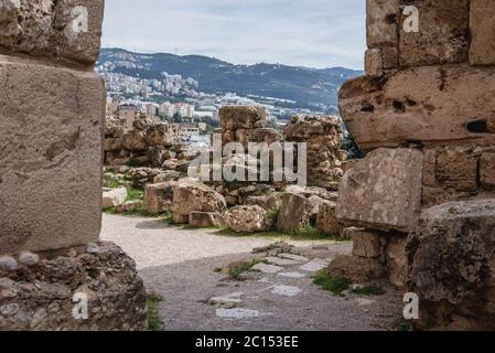 Crusader Castle Byblos Lebanon Stock Photo - Alamy