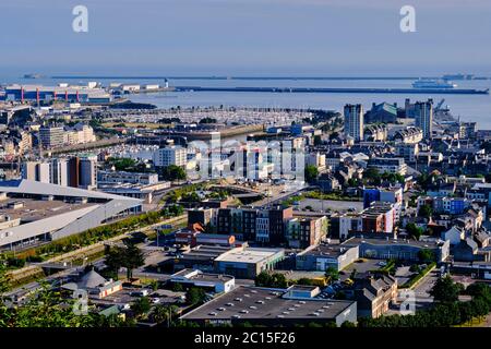 France, Normandy, Manche department, Cherbourg-Octeville, cityscape Stock Photo