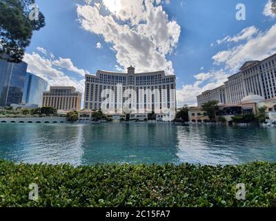 Bellagio Hotel - Las Vegas Stock Photo