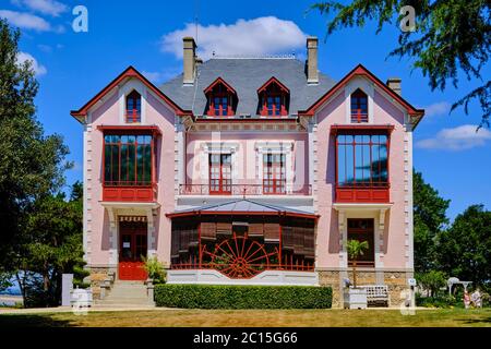 France, Normandy, Manche department, Granville, Christian Dior museum Stock Photo