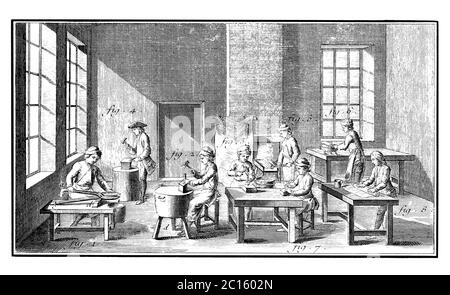 18th century illustration of a. Published in 