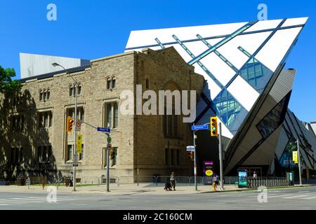 Royal Ontario Museum Toronto Ontario Canada. The Michael Le Chin Crystal. Stock Photo