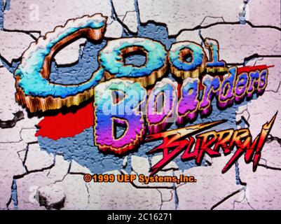 Cool Boarders Burrrn! - Sega Dreamcast Videogame - Editorial use