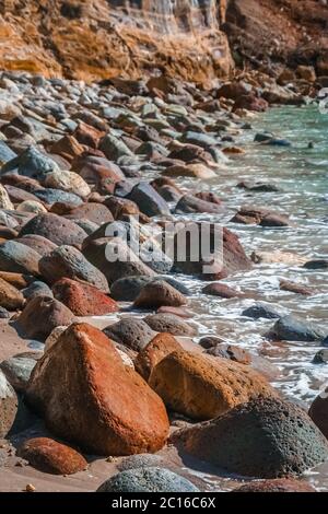 Stones on the beach Stock Photo