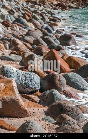 Stones on the beach Stock Photo