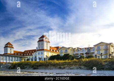 Kurhaus in Binz Stock Photo