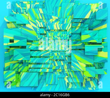 Geometrical Triangular Background Stock Photo