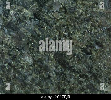 Close-up detail of dark gray, grey granite texture, pattern or background Stock Photo