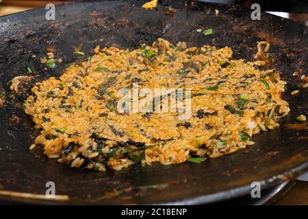 Close Up Image of Large Korean Traditional Ceramic Rice Cooker with Smoke  Coming Out. Korean Stone Pot Stock Image - Image of history, basket:  175243817