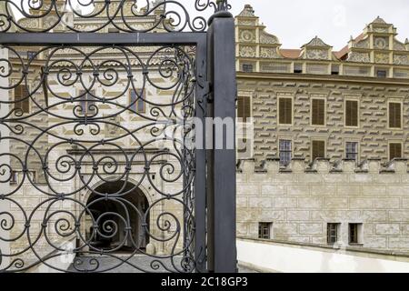 Castle Bischofteinitz – Horšovsk ý T ý n, Czechia Stock Photo