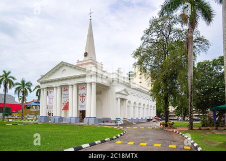 St. George's Church at George Town, Penang, Malaysia Stock Photo