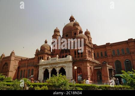 Building of Lahore museum, Punjab Pakistan Stock Photo