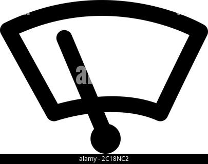 Speedometer Icon In Flat Style Vector For Apps, UI, Websites. Black Icon Vector Illustration. Stock Vector