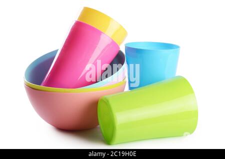 https://l450v.alamy.com/450v/2c19h0e/colorful-plastic-cups-and-plates-2c19h0e.jpg