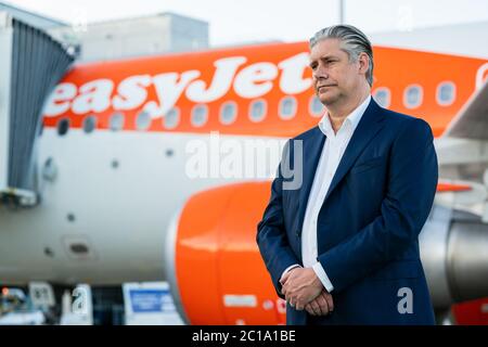 EasyJet CEO Johan Lundgren Stock Photo