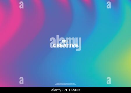 Abstract colorful mesh design decorative background. Use for fluid presentation, ad, trendy artwork, background. illustration eps10 Stock Vector