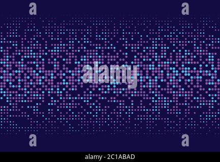 Abstract futuristic dot pattern design halftone of cover background. Use for ad, poster, template design, print. illustration vector eps10 Stock Vector