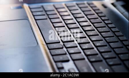 Keyboard of a Computer Stock Photo