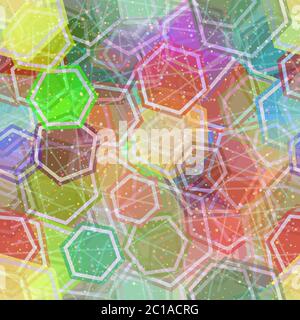 Seamless Abstract Background Stock Photo