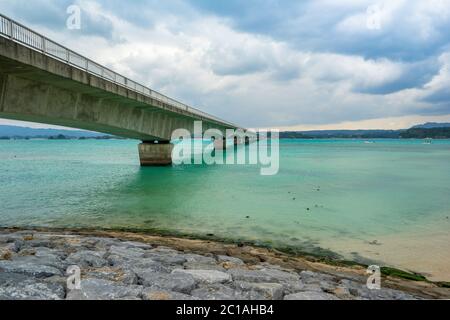 Kouri Jima island in Okinawa, Japan Stock Photo