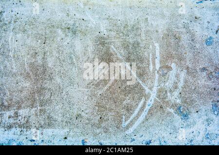 Grunge and dirty concrete urban surface texture. Old rough cement wall or floor Stock Photo