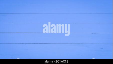 Light wood texture background, blue wood planks. Old washed grunge wood, painted wooden table pattern top view. Stock Photo