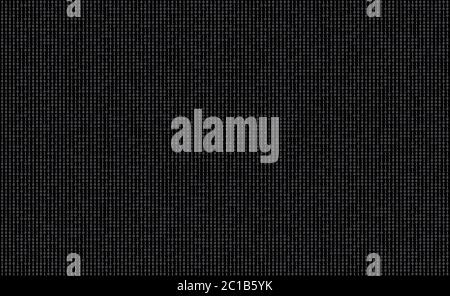 Random pattern of black and white binary code with ones and zeros on a terminal screen background Stock Photo