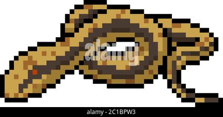 vector pixel art eye isolated cartoon Stock Vector Image & Art - Alamy