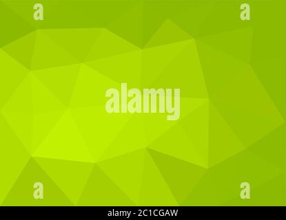 Green low poly gradient spring background. Vector illustration. Stock Vector