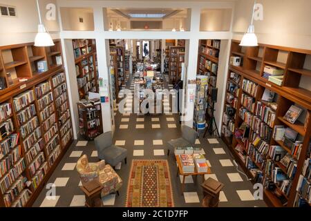 New Dominion bookshop in Charlottesville VA Stock Photo