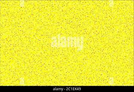 Yellow Vector Background with Red Dots Stock Vector