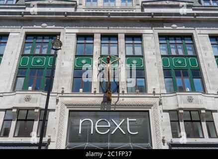 Next retail store front on Oxford Street in the daytime. London Stock Photo