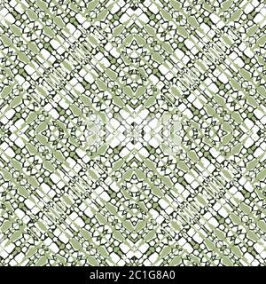 Intersecting Geometric Seamless Pattern Stock Photo