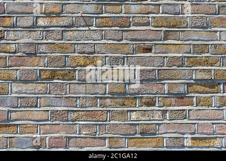 Background from a brown brick wall Stock Photo