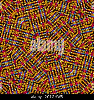 Tribal Seamless Pattern Stock Photo