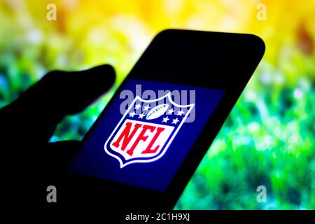 Ryazan, Russia - June 24, 2018: Madden NFL Football mobile app on the  display of tablet PC Stock Photo - Alamy