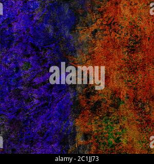 Colored Rusty Abstract Grunge Texture Stock Photo