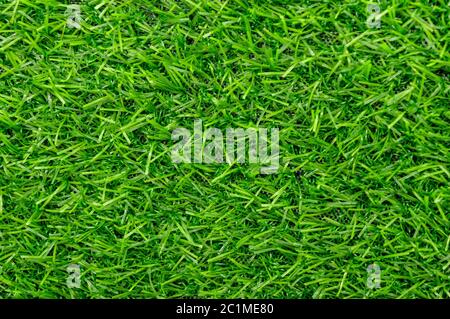 Artificial green Grass for background Stock Photo