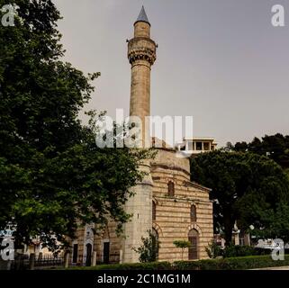 exterior view to Muradie aka Xhamia e Muradies, former Byzantine church, Vlore, Albania Stock Photo