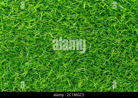 Artificial green Grass for background Stock Photo